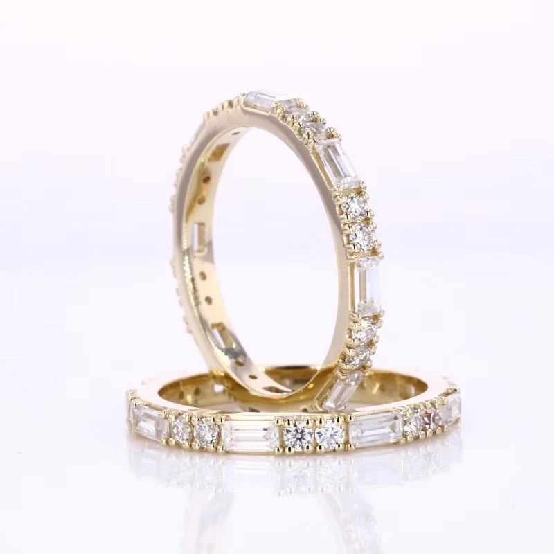 14K Gold Moissanite Wedding Ring suppliers
