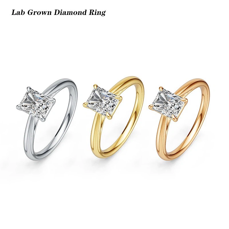 1ct IGI Certified Lab Grown Diamond Engagement Ring price