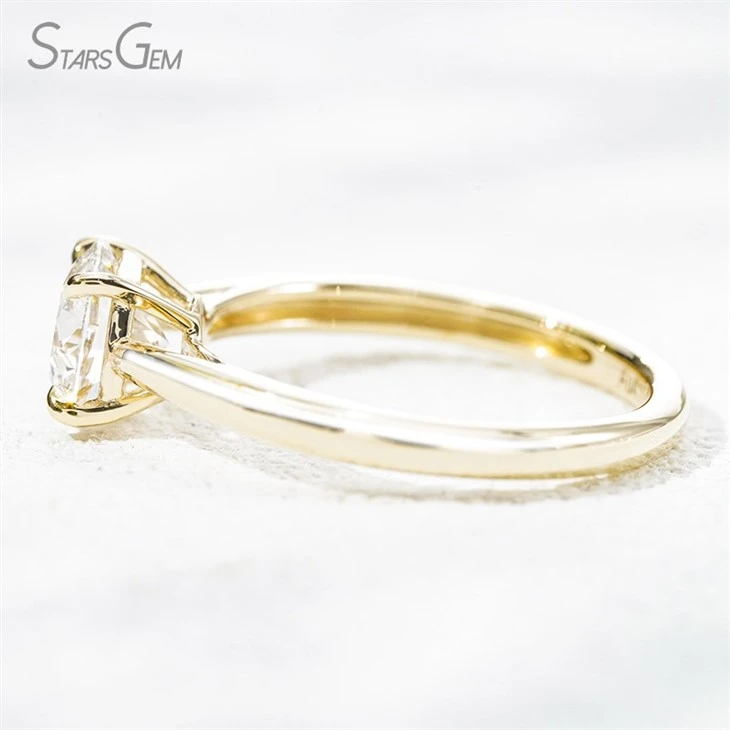 2 Carat Lab Grown Engagement Ring factory