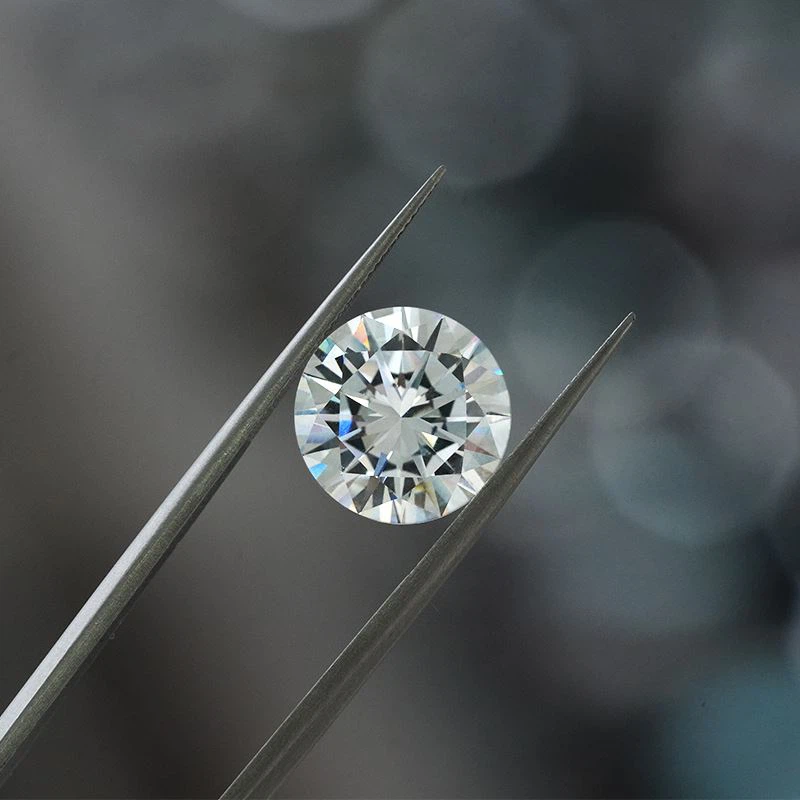 3ct Round Moissanite
