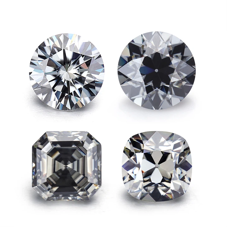 Gray Moissanite