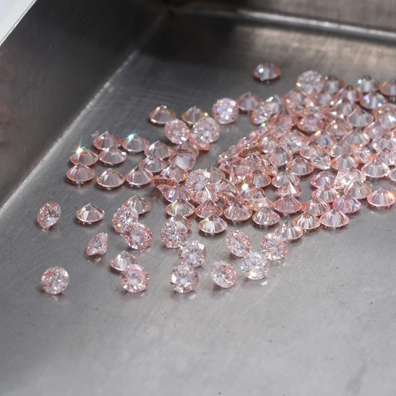 Lab Created Pink Diamonds