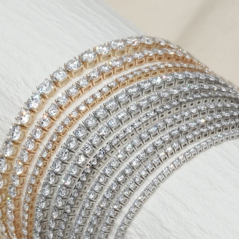 Lab Created Tennis Chain high quality