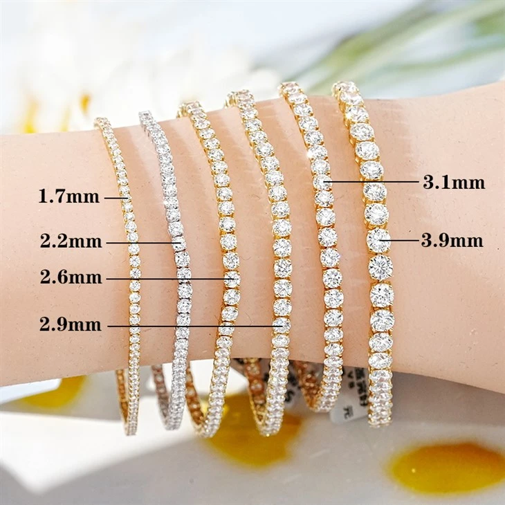 Lab Created Tennis Chain