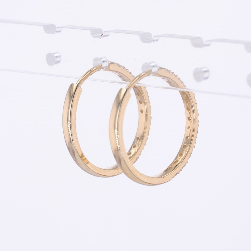 productcate-1-1 Lab Diamond Hoop 金耳环