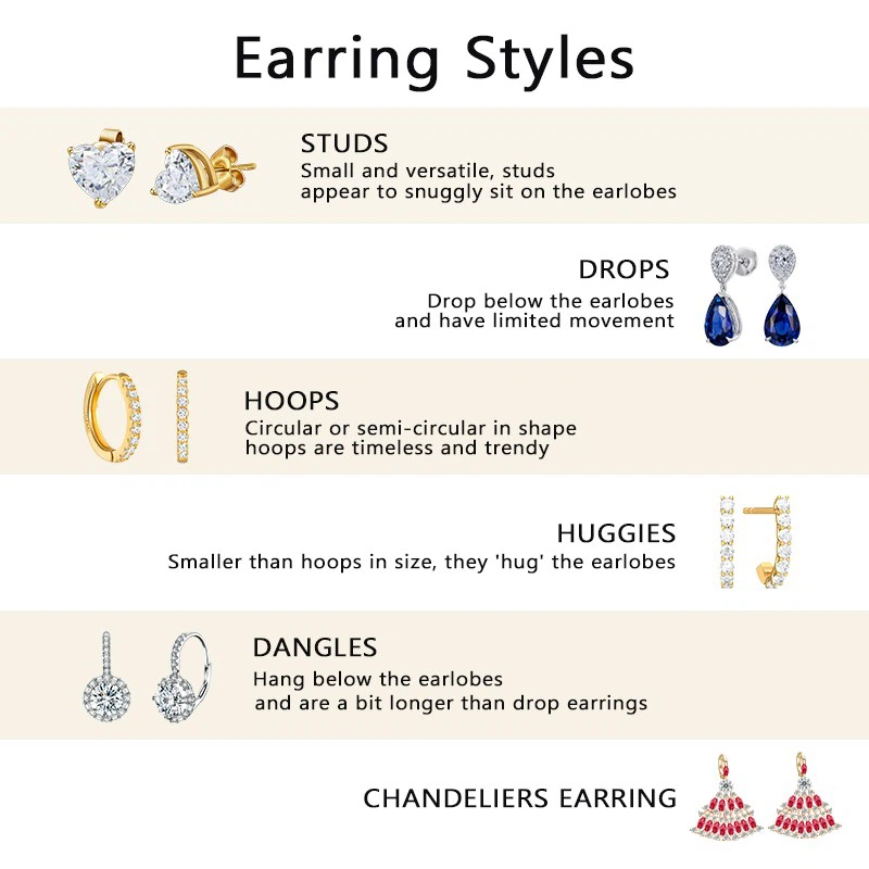 Lab Diamond Stud Gold Earrings price