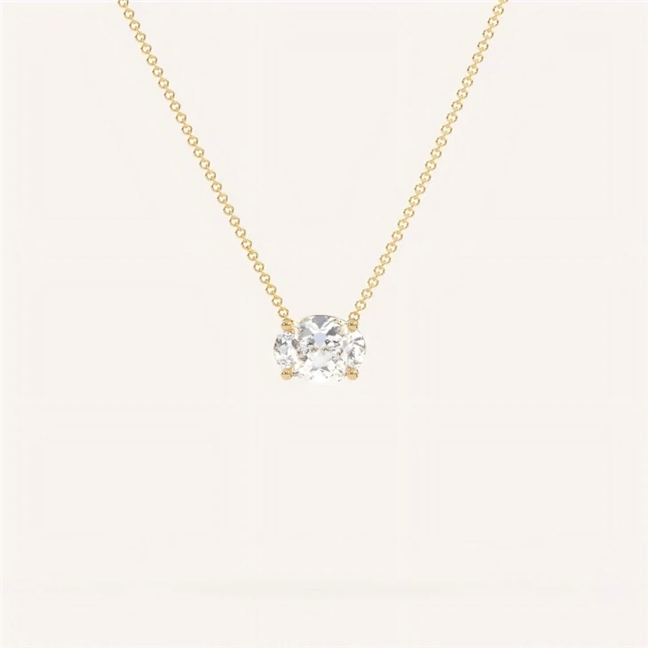 Lab Grown Diamond Pendant Necklace