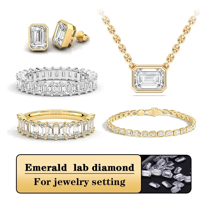 Lab Grown Emerald Cut Diamond best