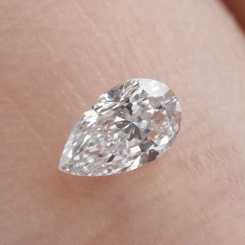 Lab Grown Pear Diamond With IGI Certificate