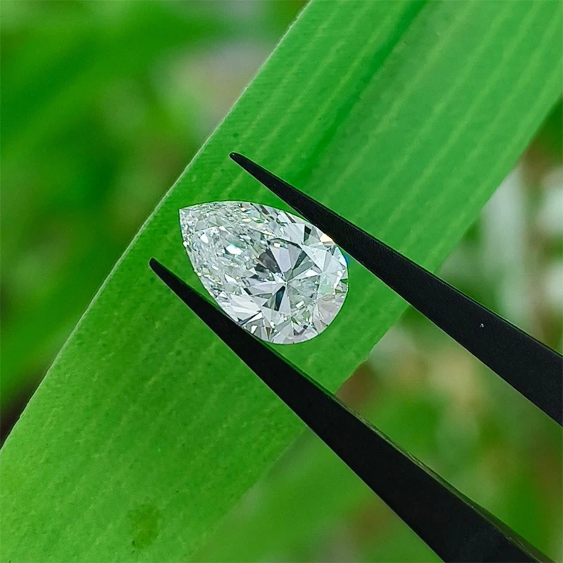 Lab Grown Pear Diamond With IGI Certificate