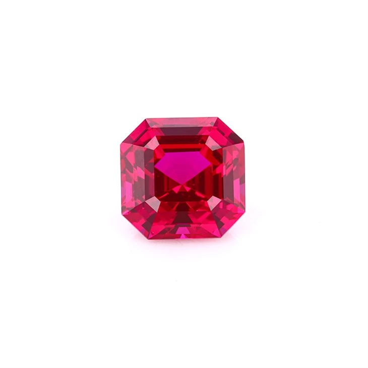Light Red Lab Grown Ruby