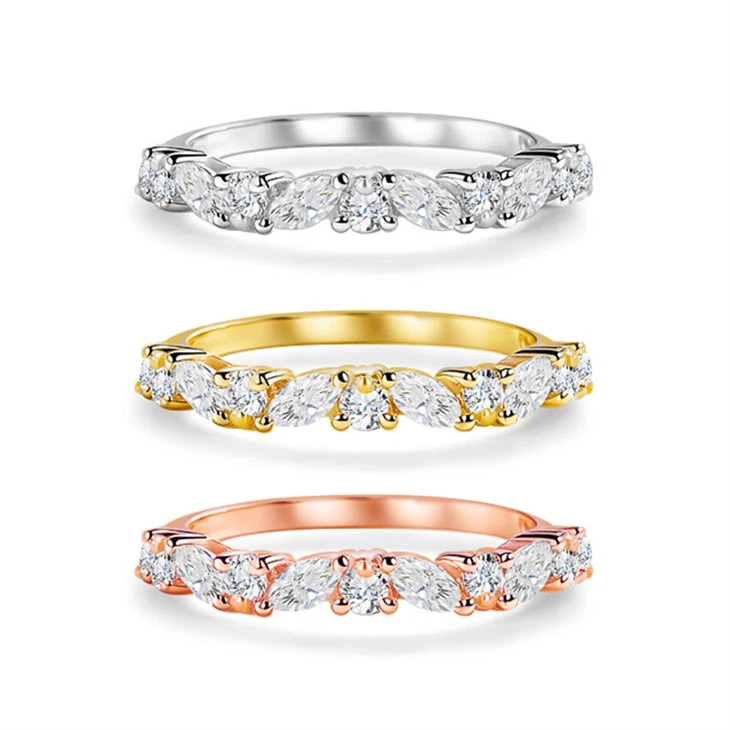 Lab Made Diamond Wedding Band