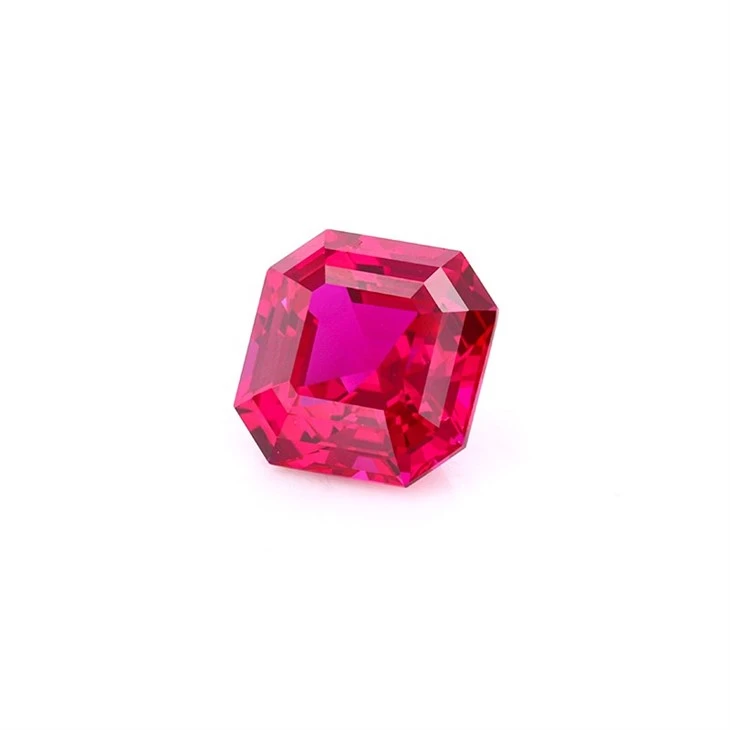 Light Red Lab Grown Ruby