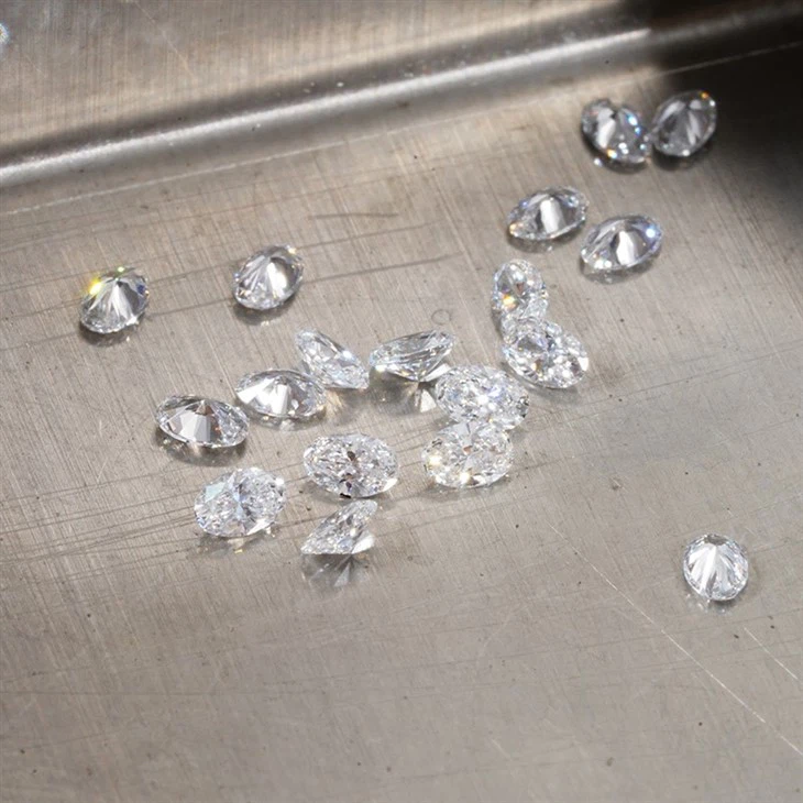 Oval Lab Grown Melee Diamonds factory