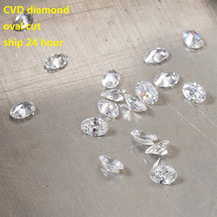 Oval Lab Grown Melee Diamonds suppliers