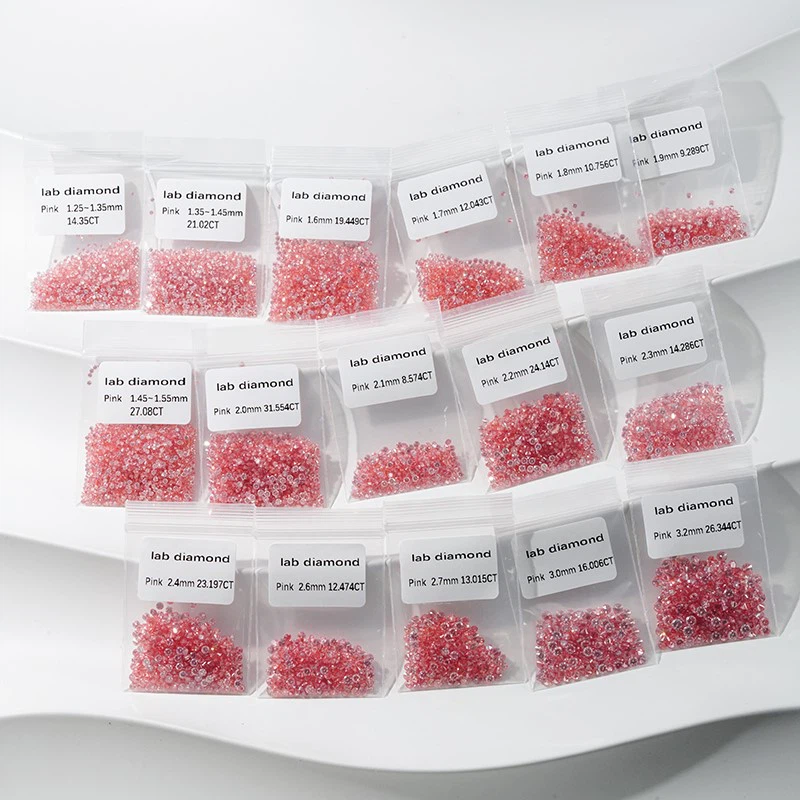 round pink diamonds round pink diamonds