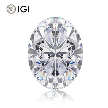 2.5 Carat Oval IGI Lab Grown Diamond