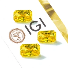 IGI Certified Grown Yellow Diamond
