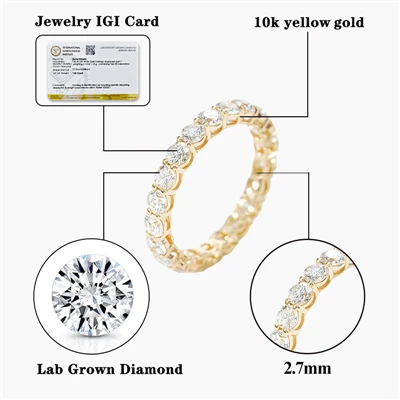 Lab Grown Diamond Wedding Band