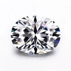 Oval Moissanite