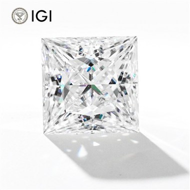 Princess Cut IGI Certified Lab Grown Diamond